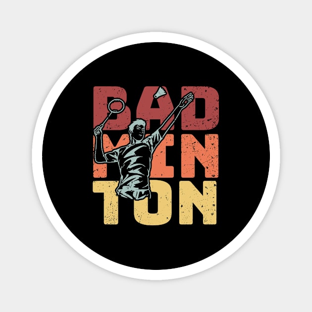 Badminton Magnet by Shiva121